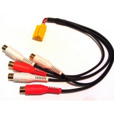 Переходник mini ISO - 5 x RCA гнездо PREMIER 7-480